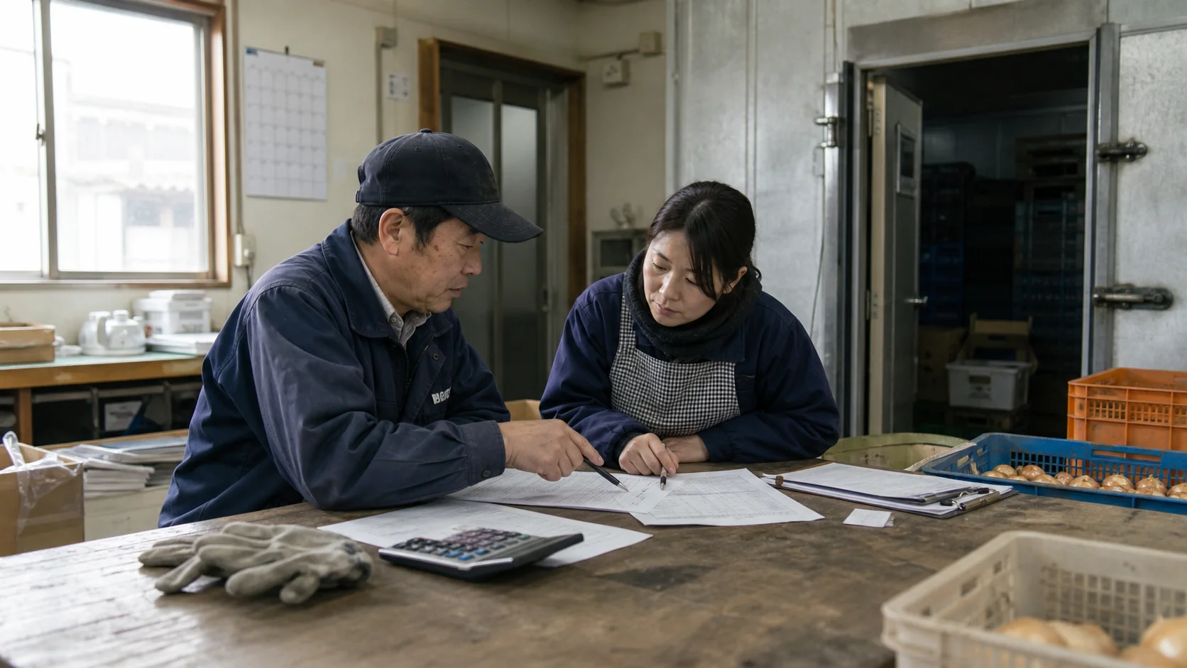 つがる市で春の育苗・定植資材、夏のメロン・スイカ収穫人員、秋の米・りんご集荷と選果冷蔵、冬の暖房・除排雪費、園芸ハウスの風雪対策の支払いを点検する事業者