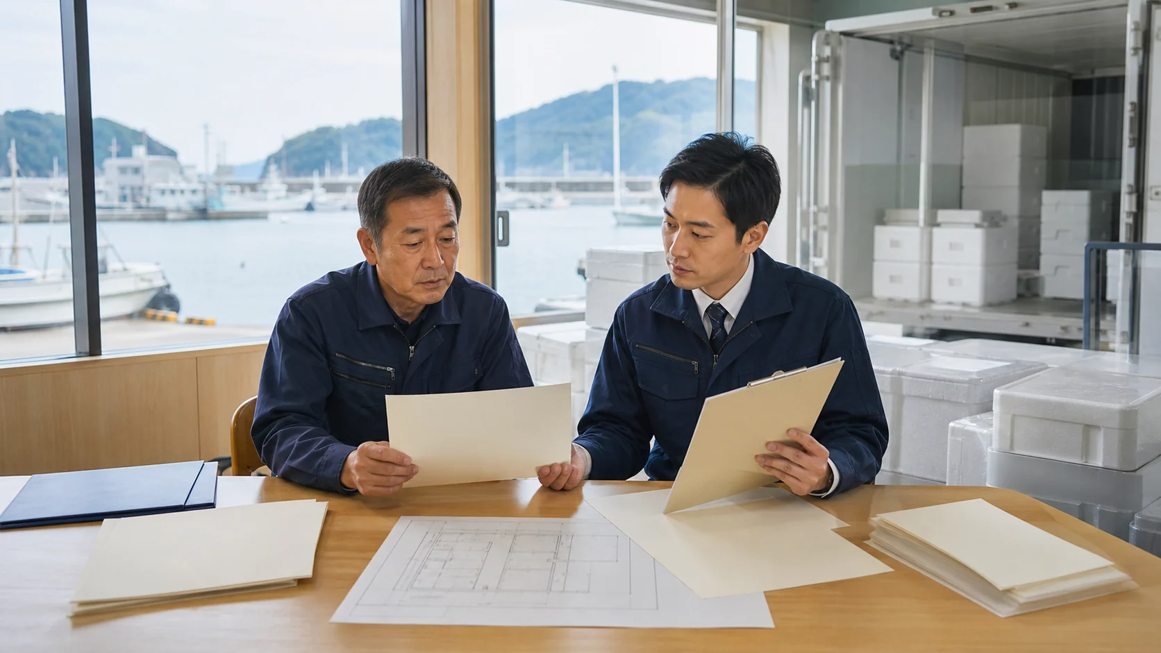 宇和島市で養殖期間の餌料・稚魚、水揚げ前後の人員・氷・包材、食品衛生を守る冷蔵・冷凍費、出荷期の燃料・運賃の支払いを点検する事業者