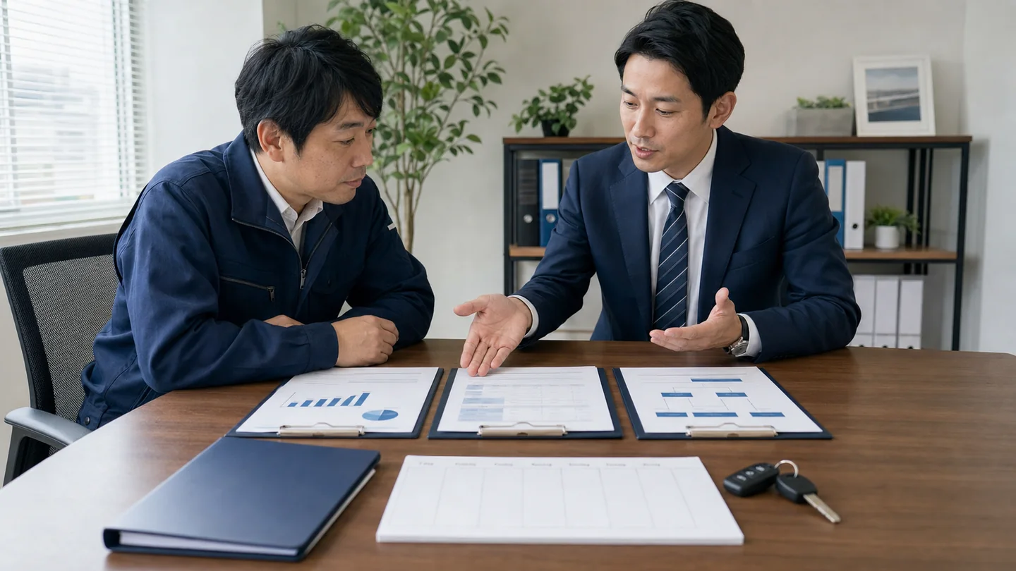 社会保険料の納付資金を三つの方法で比較する経営者とアドバイザー
