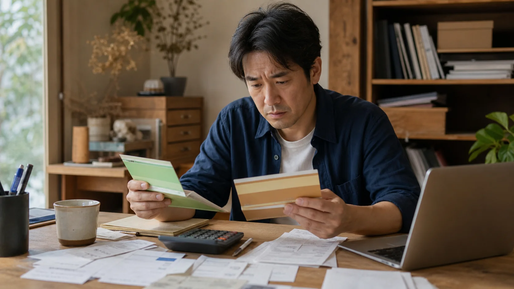 事業用と生活用の通帳を分けて確認する個人事業主