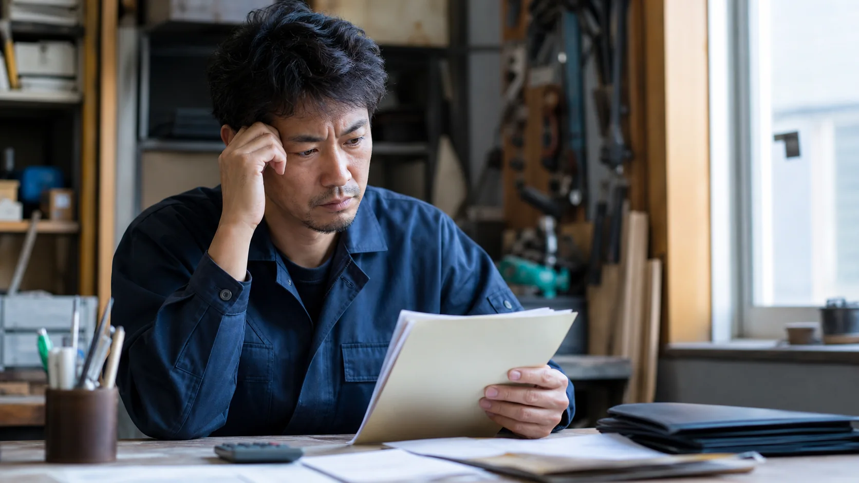 少額の事業請求書と費用見積を確認する個人事業主