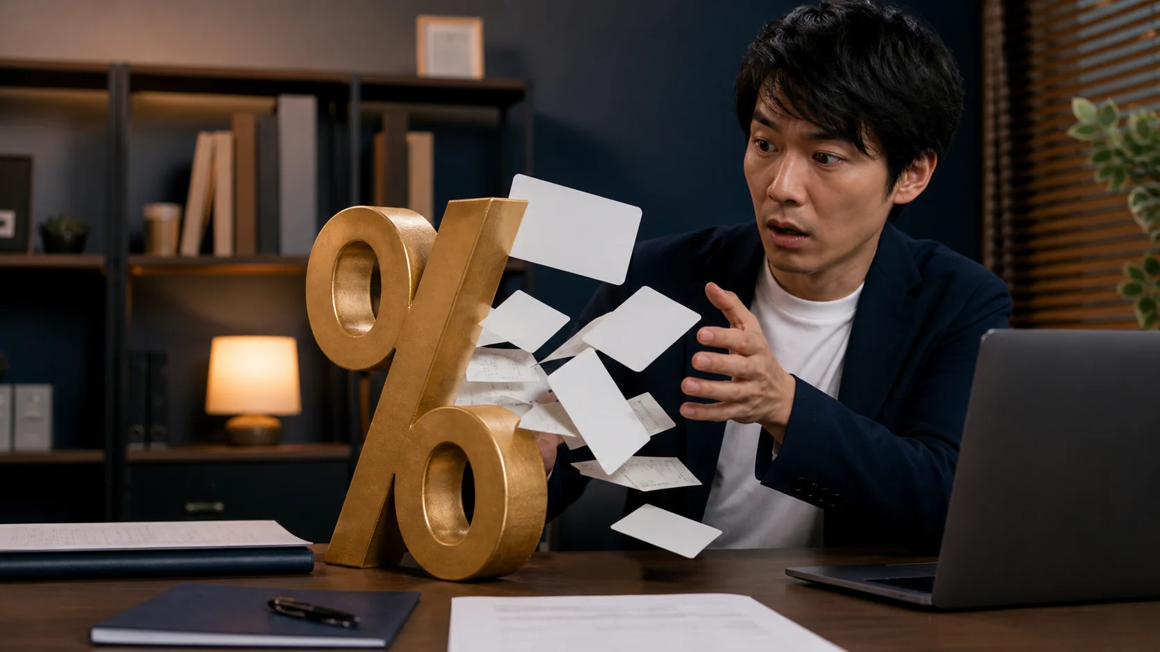 創業者が成功報酬・着手金・最低報酬・追加費用を総額比較する場面