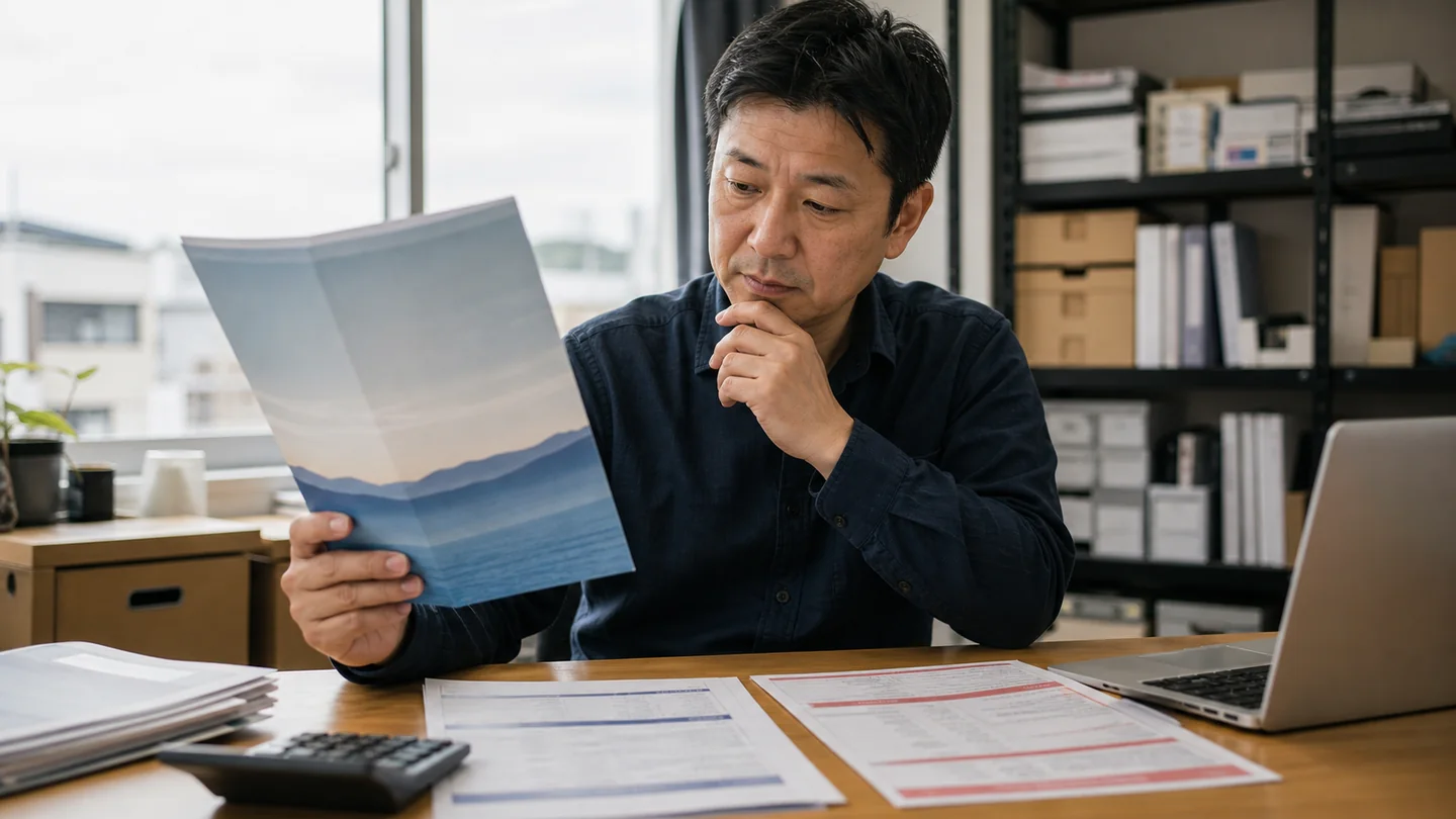 無担保ローンと担保あり融資の契約条件を比較する経営者