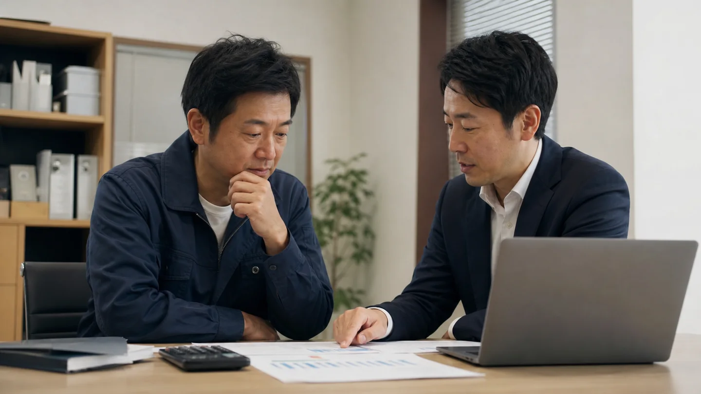 急ぎの三つの資金調達手段を比較する中小企業経営者