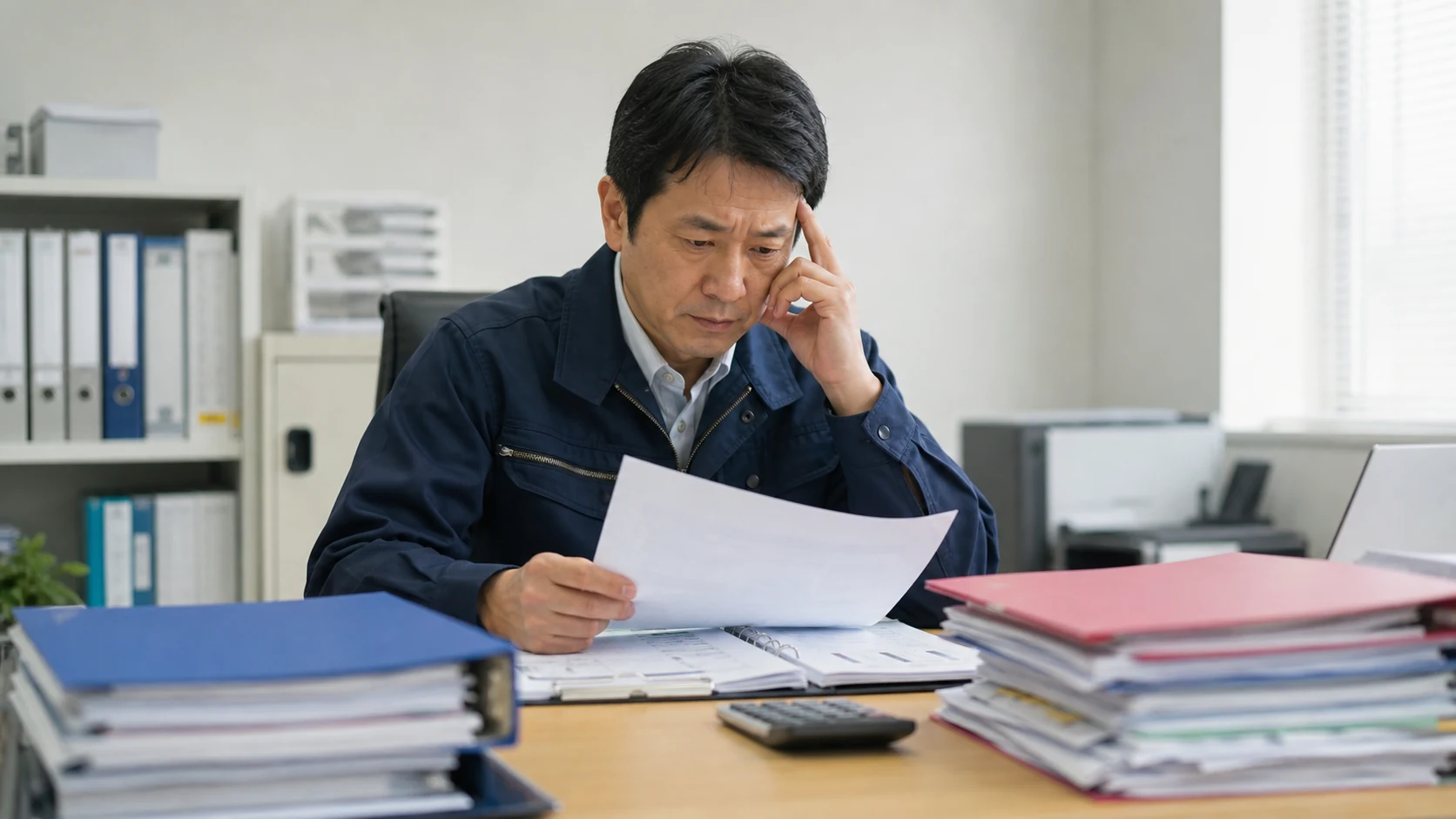 社用車リースバック後の貸借対照表を確認する中小企業経営者と会計専門家