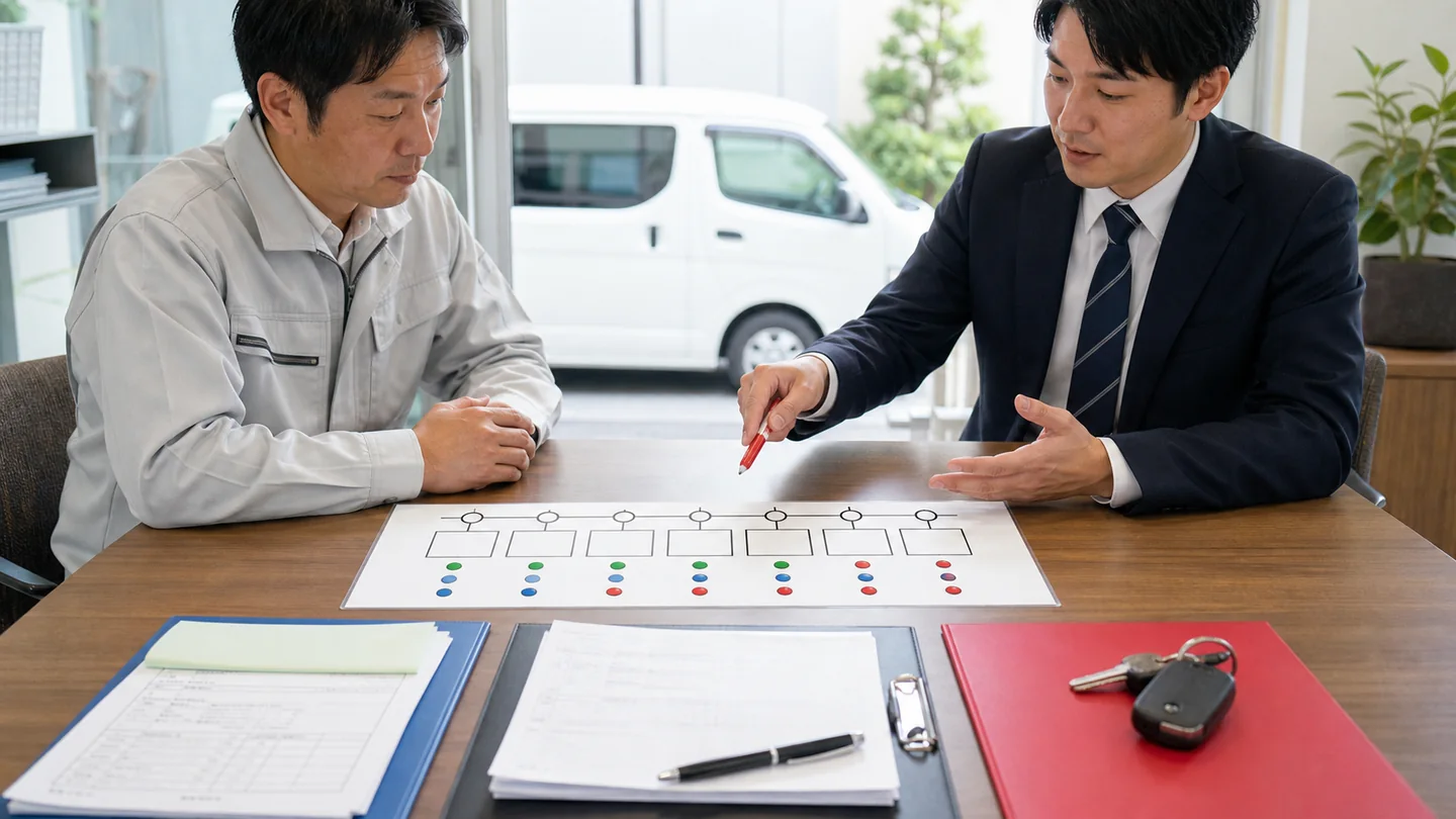七日以内の運転資金調達を三つの方法で比較する経営者